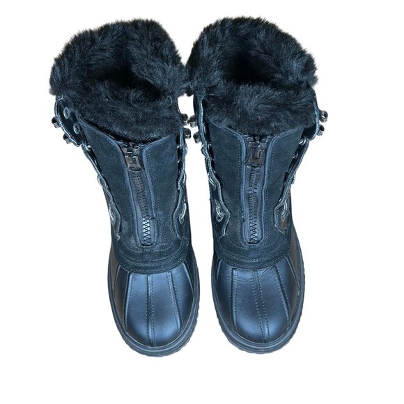 Pajar Gayanna Black Faux Fur Lined Winter Snow Boots Black Size EU 39 US 8.5 - Picture 2 of 8